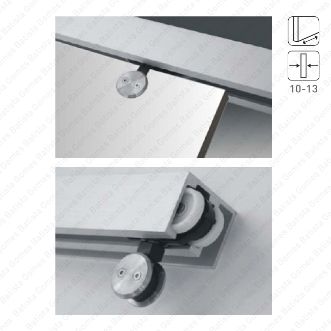 Kit para porta de correr